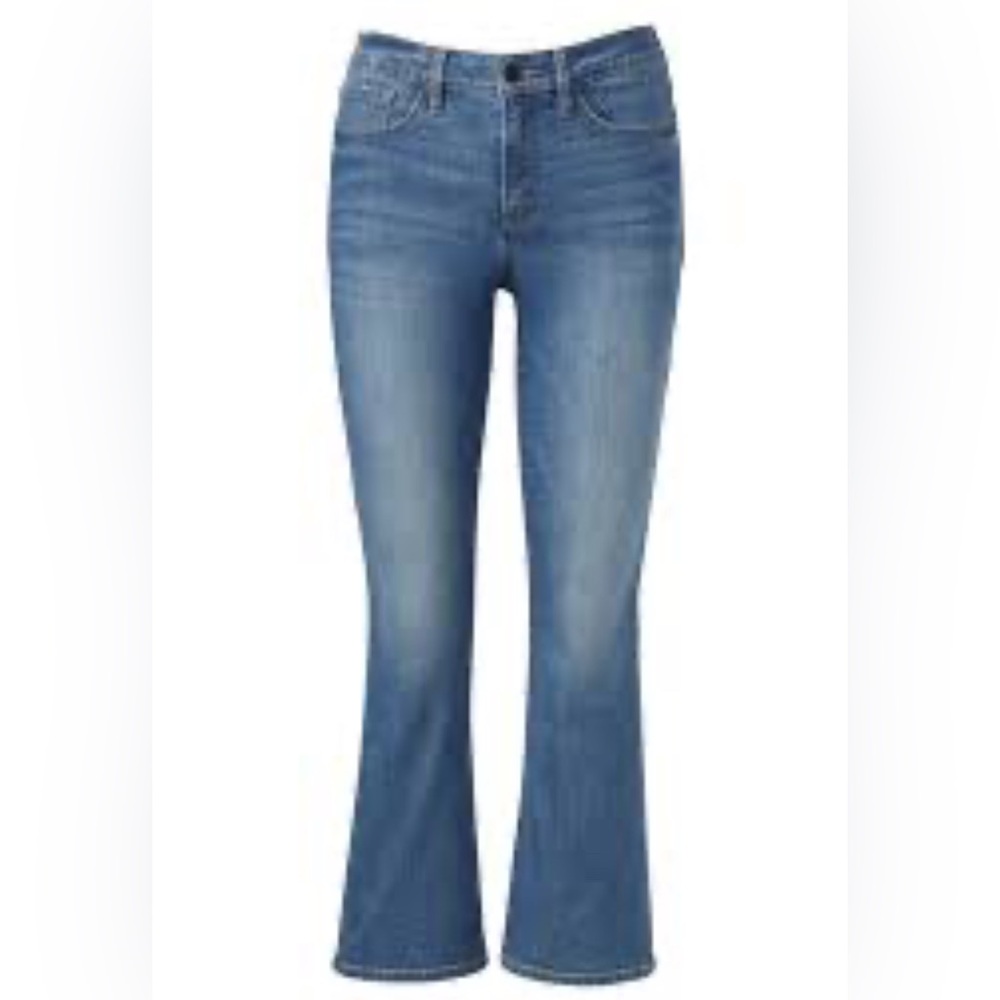Athleta Sculptek Crop Kick Jean • 0 xs